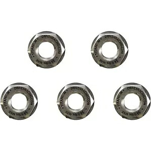 ドリブン スプロケット ナット - チタン DSN-5 TN Driven Sprocket Nuts - Titanium DSN-5 TN 【並行輸入品】