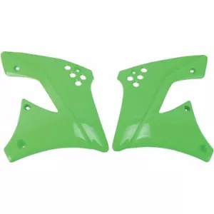UFO プラスチック ラジエーター シュラウド - KXF 250 '09 - グリーン オリジナル 09 KA04703-026 UFO PLASTICS RADIATOR SHROUD - KXF 250 '09 - GREEN ORIGINAL 09 KA04703-026 【並行輸入品】