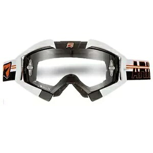 Ariete Mx ゴーグル ライディング クロウズ トップ ブラック、ホワイト アウトリガー、オレンジ 13950-TNBO Ariete Mx Goggles Riding Crows Top Black, White Outriggers, Orange 13950-TNBO 【並行輸入品】