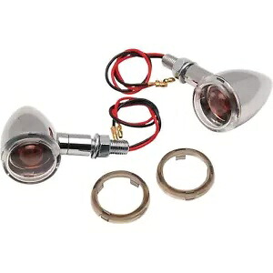 Drag Specialty Mini-Duece マーカー ライト キット - クリア/スモーク 2040-0277 Drag Specialties Mini-Duece Marker Light Kit - Clear/Smoke 2040-0277 【並行輸入品】