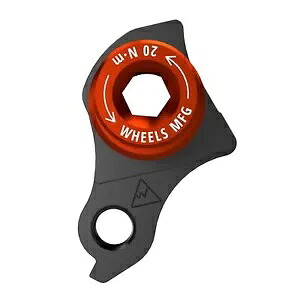 ホイール製造ドロップアウト - 404-02 - ディレイラー ハンガー - オレンジ DROPOUT-404-3 Wheels Manufacturing Dropout - 404-02 - Derailleur Hanger - Orange DROPOUT-404-3 【並行輸入品】