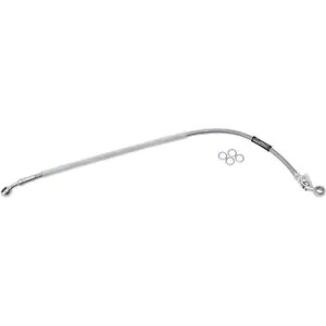 Russell ステンレススチール リア ブレーキ ライン - 80-82 FXWG R08802S Russell Stainless Steel Rear Brake Line - '80-82 FXWG R08802S 【並行輸入品】