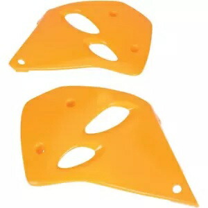 UFO プラスチック ラジエーター シュラウド KTM 300 - 97 オレンジ KT03022126 UFO Plastics Radiator Shrouds for KTM 300 - 97 Orange KT03022126 【並行輸入品】