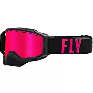 Zone Pro スノー ゴーグル - ブラック/ピンク、ピンク ミラー スモーク レンズ付き 37-50336 Zone Pro Snow Goggles - Black/Pink with Pink Mirror Smoke Lens 37-50336 【並行輸入品】