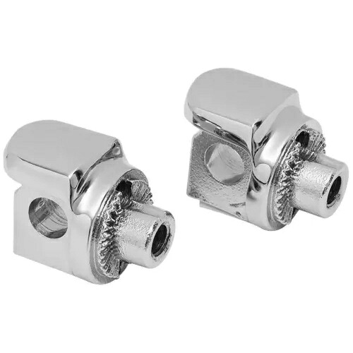 Kuryakyn ノンピボット スプライン ペグ アダプター Chrome 8894 Kuryakyn Non-Pivot Splined Peg Adaptors Chrome 8894 【並行輸入品】