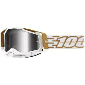 100% Racecraft 2 ゴーグル - メイフェア シルバー ミラー レンズ 50121-252-18 100% Racecraft 2 Goggles - Mayfair with Silver Mirror Lens 50121-252-18 【並行輸入品】
