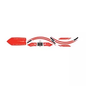 Tazer MX 用 D Cor グラフィックス キット - レッド 10-80-100-RD D Cor Graphics Kit for Tazer MX - Red 10-80-100-RD 【並行輸入品】 40,040円