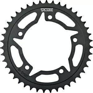 Vortex スチール リア スプロケット ブラック - 525 - 41 歯 454S-41 Vortex Steel Rear Sprocket Black - 525 - 41-Tooth 454S-41 【並行輸入品】