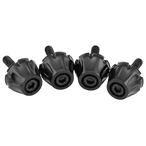 Kuryakyn 装飾フロントガラスネジ ブラック 5722 Kuryakyn Decorative Windshield Screws Black 5722 【並行輸入品】