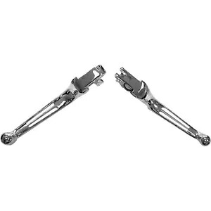 ハードドライブ カスタム レバー 2 スロット クロム 053525 Harddrive Custom Levers 2-Slot Chrome 053525 【並行輸入品】