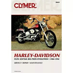 ハーレーダビッドソン FX-L ソフテイル EVO M421-3 用 Clymer マニュアル Clymer Manual for Harley-Davidson FX-L Softail EVO M421-3 【並行輸入品】