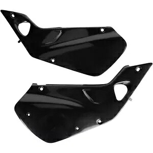 UFO プラスチック サイド カバー - CR250 '97-99 - ブラック HO03602001 UFO Plastics Side Covers - CR250 '97-99 - Black HO03602001 【並行輸入品】