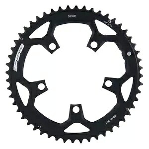 FSA アウターチェーンリング - 52T BCD: 110mm - アルミニウム - ブラック 371-0252H FSA Outer Chainring - 52T BCD: 110mm - Aluminum - Black 371-0252H 【並行輸入品】