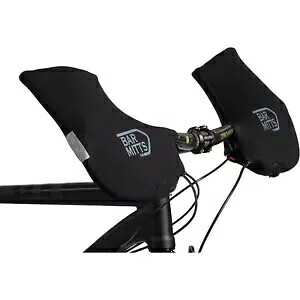 バーミット マウンテン/コミューター ポギー ハンドルバーミトン:SM/MD ブラック M300BLK Bar Mitts Mountain / Commuter Pogie Handlebar Mitten: SM/MD Black M300BLK 【並行輸入品】