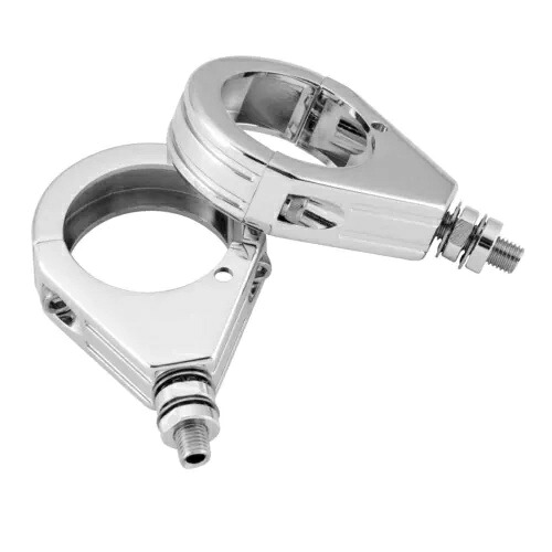 Biker's Choice クロムミョウバン 39mm クランプ 165277 Biker's Choice Chrome Alum 39mm Clamp 165277 【並行輸入品】