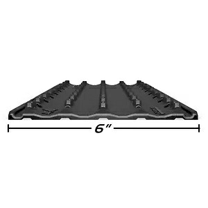 Calibre Low Pro グリップ グライド ナロー 6 インチ - 4 個/パック エクステンション セット 13379 Caliber Low Pro Grip Glides Narrow 6'' - 4/Pack Extension Set 13379 【並行輸入品】