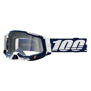 100% Racecraft 2 ゴーグル - Concordia クリアレンズ付き 50121-101-07 100% Racecraft 2 Goggles - Concordia with Clear Lens 50121-101-07 【並行輸入品】
