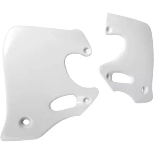 UFO プラスチック ラジエーター カバー - CR 93-4 - ホワイト HO02653041 UFO Plastics Radiator Covers - CR 93-4 - White HO02653041 【並行輸入品】