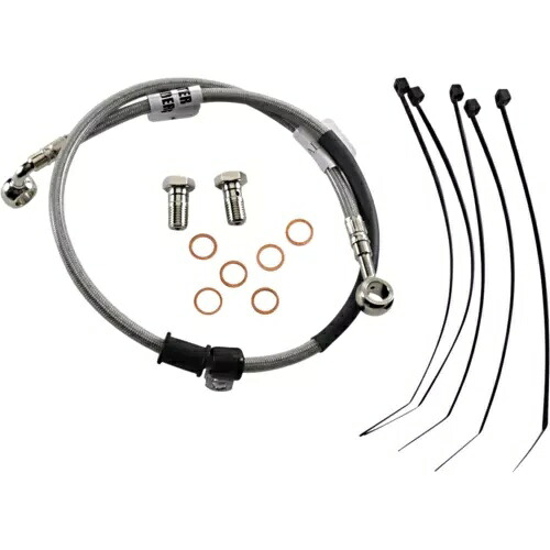 Galfer ブレーキライン リアブレーキラインキット ステンレス FK003D926R Galfer Brake Line Rear Brake Line Kit Stainless FK003D926R 【並行輸入品】