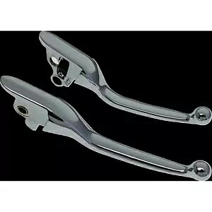 ドラッグ スペシャリティーズ レバー セット - ナロー - クローム 0610-2321 Drag Specialties Lever Set - Narrow - Chrome 0610-2321 【並行輸入品】