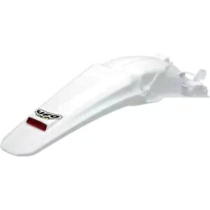 UFO プラスチック エンデューロ リア フェンダー LED 付き - ホワイト - '05-'16 CRF250X HO03646-041 UFO Plastics Enduro Rear Fender with LED - White - '05-'16 CRF250X HO03646-041 【並行輸入品】