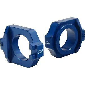 ワークス アクスル ブロック エリート ホンダ ブルー 17-200用 Works Axle Blocks Elite for Honda Blue 17-200 【並行輸入品】