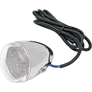 Chris Products ウインカー - レッド LED - クローム/クリア 8887C-LED-R Chris Products Turn Signal - Red LED - Chrome/Clear 8887C-LED-R 【並行輸入品】