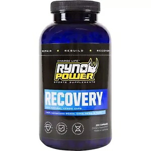 Ryno パワー リカバリー カプセル - 200 カラットボトル500 Ryno Power Recovery Capsules - 200 ct. Bottle 500 【並行輸入品】