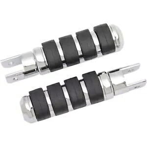 Drag Specialty ソフトライド フットペグ - 5/8 インチ メス マウント DS-253506 Drag Specialties Soft-Ride Footpegs - 5/8\