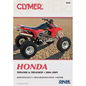 Honda TRX450/450ER M201用Clymerマニュアル Clymer Manual for Honda TRX450/450ER M201 【並行輸入品】 39,325円