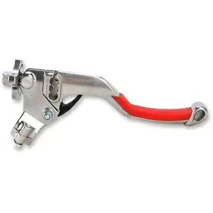 Moose Racing レッド EZ3 標準レバー アセンブリ (ホットスタート付き) 0612-0282 Moose Racing Red EZ3 Standard Lever Assembly with Hot Start 0612-0282 【並行輸入品】