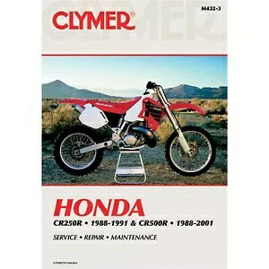 クライマー マニュアル ホンダ CR250/500 M432-3 Clymer Manual for Honda CR250/500 M432-3 【並行輸入品】