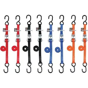Powertye ラチェット タイダウン - 1 インチ - オレンジ 32279 Powertye Ratchet Tie-Down - 1\