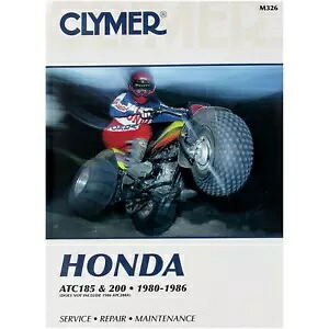 Honda ATC 185/200 M326用Clymerマニュアル Clymer Manual for Honda ATC 185/200 M326 【並行輸入品】 39,325円