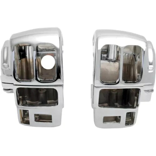ドラッグスペシャリティーズ クローム クルーズ スイッチ ハウジング '08 - '13 0616-0091 Drag Specialties Chrome Cruise Switch Housing for '08 - '13 0616-0091 【並行輸入品】