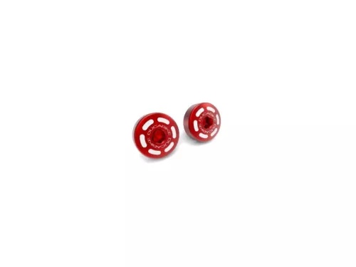 キット セントラル フレーム キャップ レッド Ducabike ファー Ducati Monster 937 2021 - 2023 4A7- Kit Central Frame Caps Red Ducabike Fur Ducati Monster 937 2021 - 2023 4A7- 【並行輸入品】