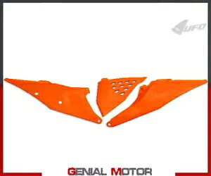 サイドパネル Ufo プラスト Ktm Sx 全モデル 2019 - 2021 オレンジ KTM 98-21 04127 Side Panels Ufo Plast For Ktm Sx All Models 2019 - 2021 Orange KTM 98-21 04127 【並行輸入品】