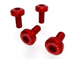 スクリューセットエアコンベヤーレッド Ducabike Ducati Multistrada V4 2021 2023 5A2- Screw set air conveyor red Ducabike for Ducati Multistrada V4 2021 2023 5A2- 【並行輸入品】