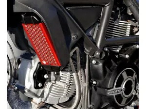 ドライバー保護レッド Ducabike ファー Ducati スクランブラー マッハ 2.0 2017 - 2019 3A9- Driver protection red Ducabike fur Ducati scrambler Mach 2.0 2017 - 2019 3A9- 【並行輸入品】