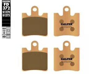 Galfer フロント ブレーキ パッド ヤマハ FJR 1300 ABS 2006 - 2007 FD372 Galfer Front Brake Pads YAMAHA FJR 1300 ABS 2006 - 2007 FD372 【並行輸入品】