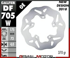 Galfer ブレーキディスク リア ウェーブ固定 175x4 mm GILERA RUNNER 50 SP 1998-2004- Galfer brake discs rear wave fixed 175x4 mm GILERA RUNNER 50 SP 1998-2004- 【並行輸入品】
