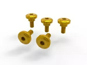 サイドカバーネジキット ゴールド Ducabike Ducati Monster 937 2021 - 2023用 Side Cover Screws Kit Gold Ducabike For Ducati Monster 937 2021 - 2023 【並行輸入品】