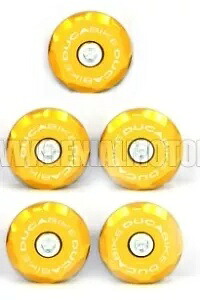DUCABIKE TT99801B キット フレーム プラグ ゴールド DUCABIKE TT99801B KIT FRAME PLUGS GOLD 【並行輸入品】