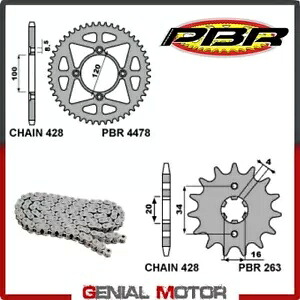 EK2208 チェーン スプロケット キット 14 54 428 PBR BETAMOTOR RE 4T。エンデューロ 2009 - 2011 EK2208 Chain Sprockets Kit 14 54 428 PBR BETAMOTOR RE 4T. ENDURO 2009 - 2011 【並行輸入品】