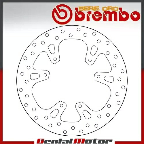 ブレーキディスク固定ブレンボセリエオロフロントホンダ Cr R 250 2002 - 2008 Brake Disc Fixed Brembo Serie Oro Front for Honda Cr R 250 2002 - 2008 【並行輸入品】