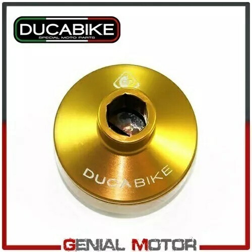 アロイ製ベントバルブ オイルゴールド Ducabike Ducati Multistrada 620 Dark 2005 - 2006 Vent Valve in alloy Oil Gold Ducabike Ducati Multistrada 620 Dark 2005 - 2006 【並行輸入品】