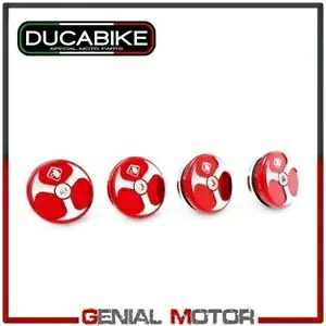 キット フレーム キャップ アルミニウム レッド TTXDV01A Ducabike Ducati XDiavel 2016 - 2019 Kit Frame Caps in Aluminium Red TTXDV01A Ducabike Ducati XDiavel 2016 - 2019 【並行輸入品】
