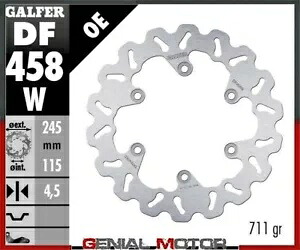 Galfer フロント ブレーキ ディスク WAVE FIXED 245x4mm ITALJET JUPITER 2002 Galfer Front Brake Disc WAVE FIXED 245x4mm ITALJET JUPITER 2002 【並行輸入品】