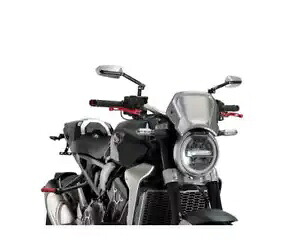 PUIG アルミ フロント パネル ホンダ CB 650 R NEO SPS CAFE 2019 2024 シルバー- PUIG Aluminum Front Panel Honda CB 650 R NEO SPS CAFE 2019 2024 Silver- 【並行輸入品】