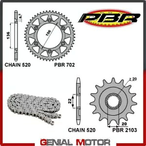 EK1420 チェーンとスプロケットキット 13 / 48 / 520 PBR GAS-GAS EC / XC 4T 2011 - 2015 EK1420 Chain and Sprockets Kit 13 / 48 / 520 PBR GAS-GAS EC / XC 4T 2011 - 2015 【並行輸入品】|カスタムパーツ WORLD倉庫